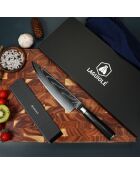 Couteau chef Core damas avec étui noir - 32.5 cm
