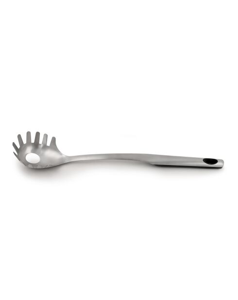 Cuchara para espaguetis Ustensil Inoxy - 36 cm plateada