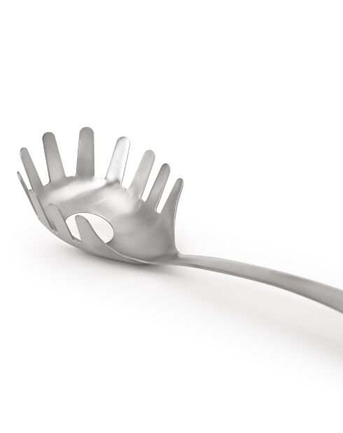 Cuchara para espaguetis Ustensil Inoxy - 36 cm plateada