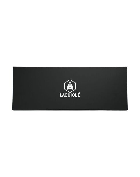 Couteau santoku avec étui sen noir - 31.7 cm
