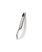 Utensile pelapatate frutta e verdura in acciaio inossidabile argentato - 21 cm