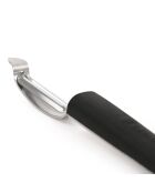 Utensile pelapatate frutta e verdura in acciaio inossidabile argentato - 21 cm