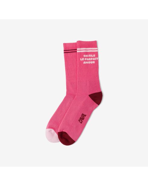 Chaussettes Love Sporty roses