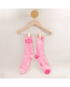 Chaussettes Sporty roses