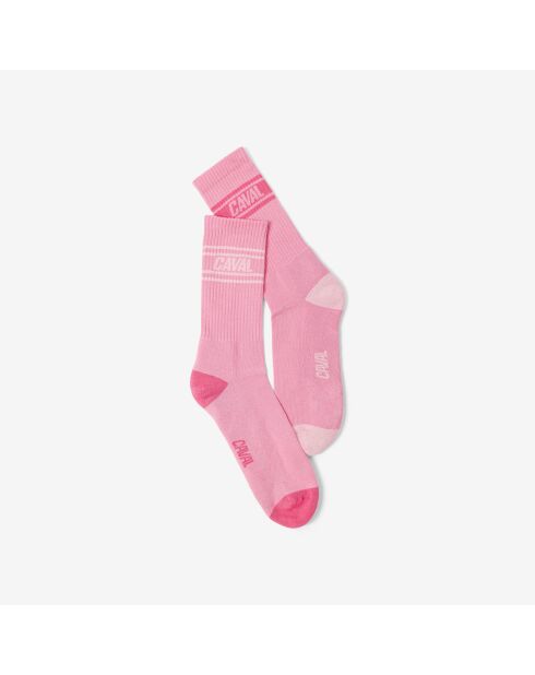 Chaussettes Sporty roses