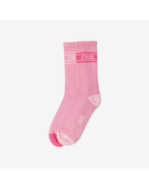 Chaussettes Sporty roses