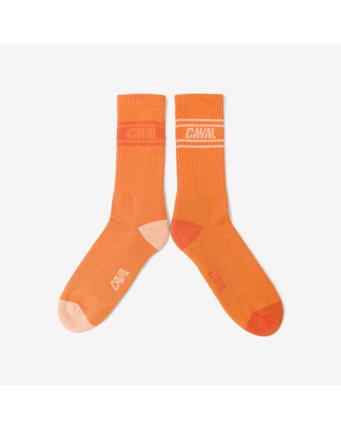 Chaussettes Sporty orange