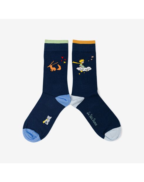 Chaussettes - Le Petit Prince - Light bleues