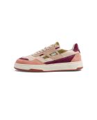 Baskets en cuir Woody Cherry rose/violet