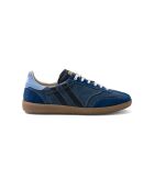 Baskets en cuir Blue Dream bleu/noir