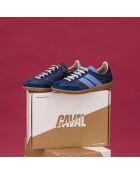 Baskets en cuir Blue Dream bleu/noir