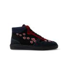 Baskets en cuir Naruto - Akatsuki rouge/noir