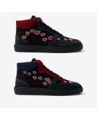 Baskets en cuir Naruto - Akatsuki rouge/noir