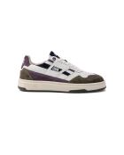 Baskets en cuir Purple Storm multicolores