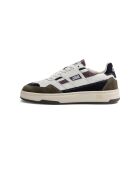 Baskets en cuir Purple Storm multicolores