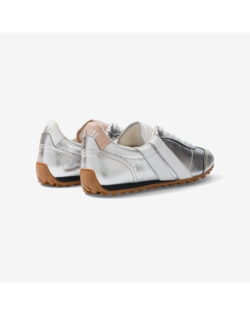 Baskets en cuir Moon Light multicolores