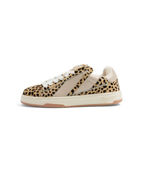 Baskets en cuir Leo Beast multicolores