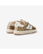 Baskets en cuir Leo Beast multicolores