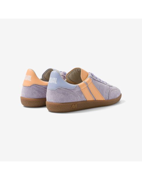 Baskets en cuir Lilac Sunrise orange/violet