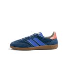 Baskets en cuir Navy Rust orange/bleu