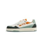 Baskets en cuir Green Arena vert/orange