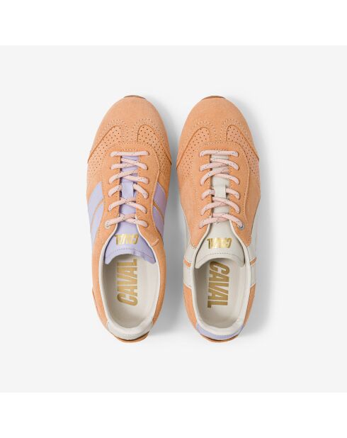 Baskets en cuir Peachy Pulp multicolores