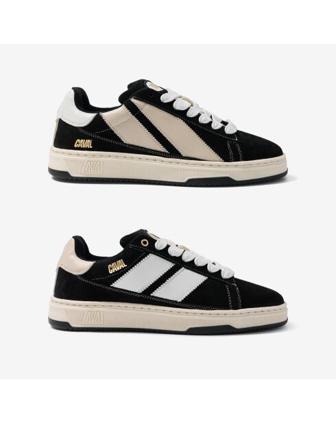 Baskets en cuir Black Storm multicolores