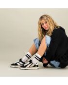 Sneakers Black Storm in pelle multicolor