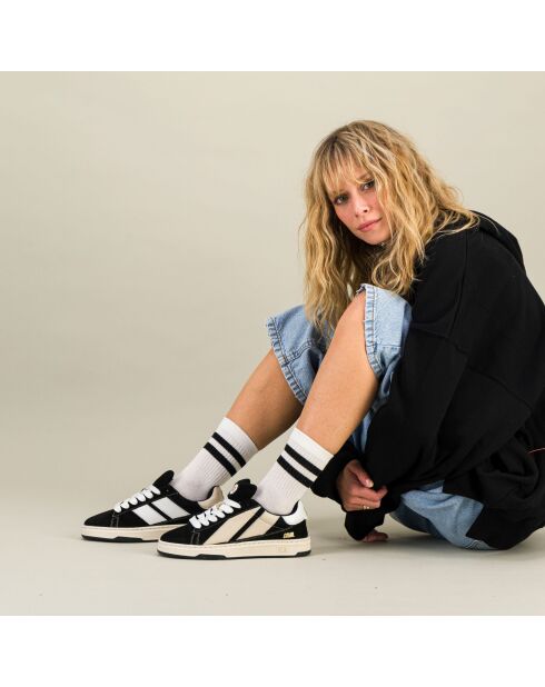 Baskets en cuir Black Storm multicolores