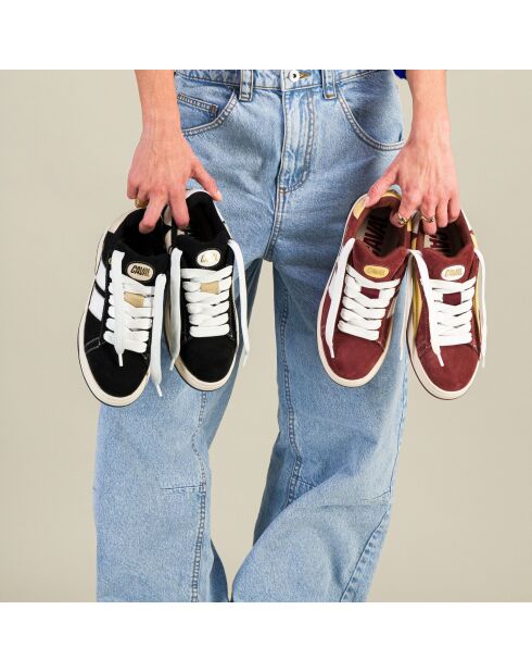 Baskets en cuir Black Storm multicolores