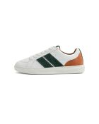 Baskets en cuir Terra Field vert/orange