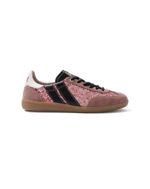 Baskets en cuir Glitter Liberty multicolores