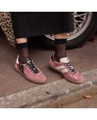 Baskets en cuir Glitter Liberty multicolores