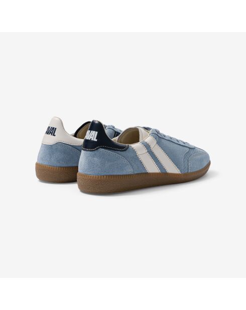 Baskets en cuir Sky Mist bleu/blanc