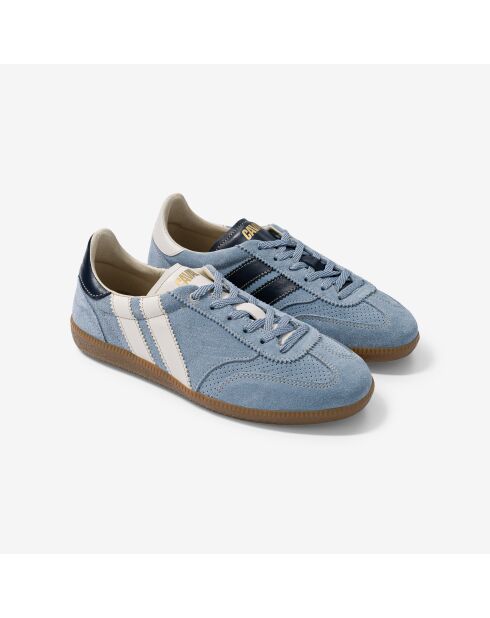 Baskets en cuir Sky Mist bleu/blanc