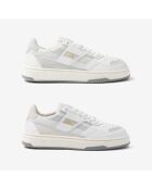 Baskets en cuir Bright Harmony blanc/gris