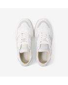 Baskets en cuir Bright Harmony blanc/gris