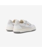 Baskets en cuir Bright Harmony blanc/gris