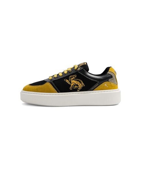 Baskets en cuir Harry Potter - Hufflepuff jaune/noir