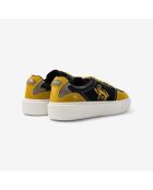 Baskets en cuir Harry Potter - Hufflepuff jaune/noir