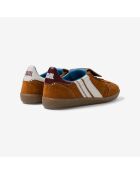 Baskets en cuir Brownie Field multicolores
