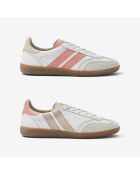 Baskets en cuir Coral Dream rose/blanc