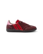 Baskets en cuir Cherry Lady rouge/rose