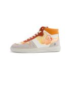 Baskets en cuir Naruto - Konoha blanches