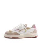 Baskets en cuir Le Petit Prince et la Rose multicolores