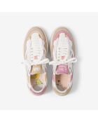 Baskets en cuir Le Petit Prince et la Rose multicolores