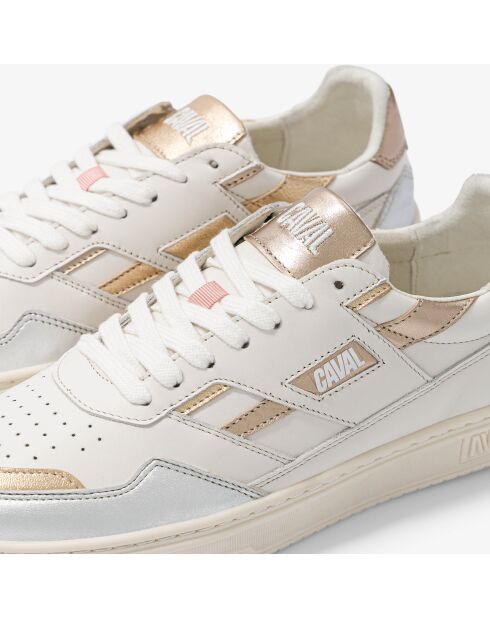 Baskets en cuir Metal Majesty multicolores