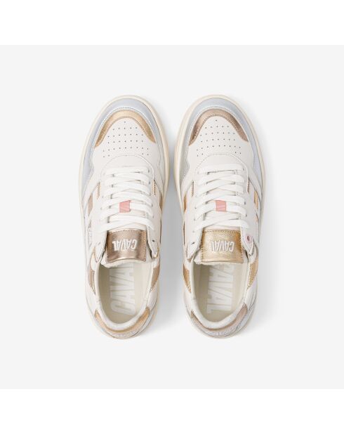 Baskets en cuir Metal Majesty multicolores