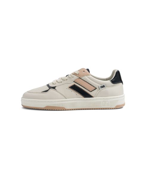 Baskets en cuir Midnight Bloom multicolores