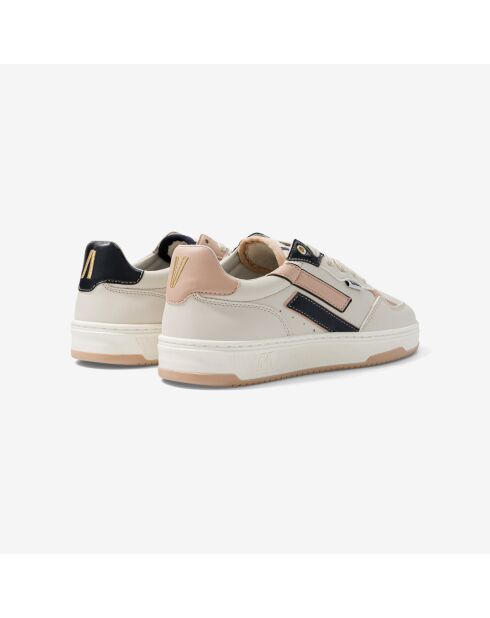 Baskets en cuir Midnight Bloom multicolores